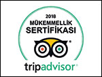 Tripadvisor 2018 Mükemmellik Sertifikası